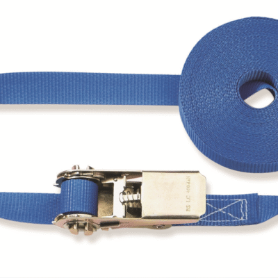 Zurrgurt 25mm x 5.0m einteilig 800 daN blau