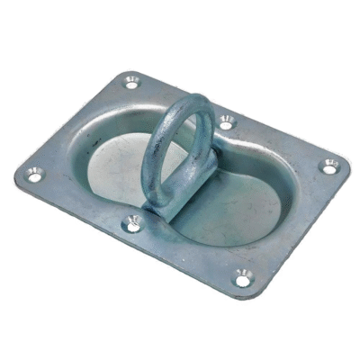 Zurrmulde UP-02 146x106mm mit Ring 1000daN