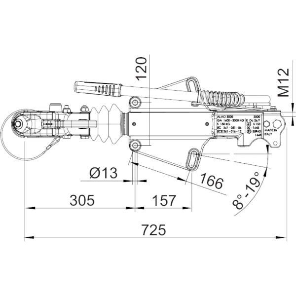 AE Alko Profi V 3000 1637/2051 3000kg – Bild 5