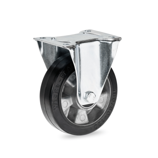 Bockrolle 125x40 K Elas-Alu 200kg