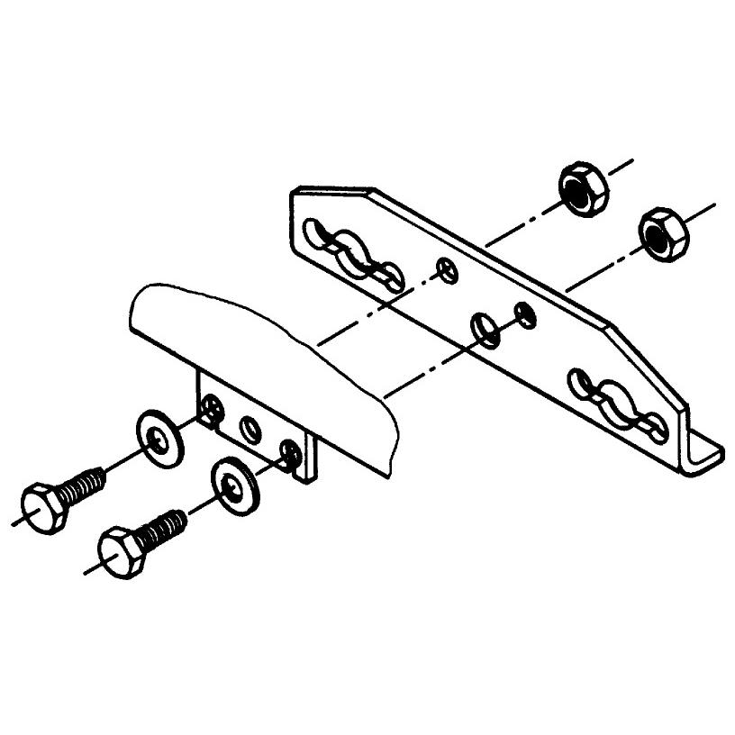 Halteeisen für AlkoTandem-Fahrwerk – Bild 2