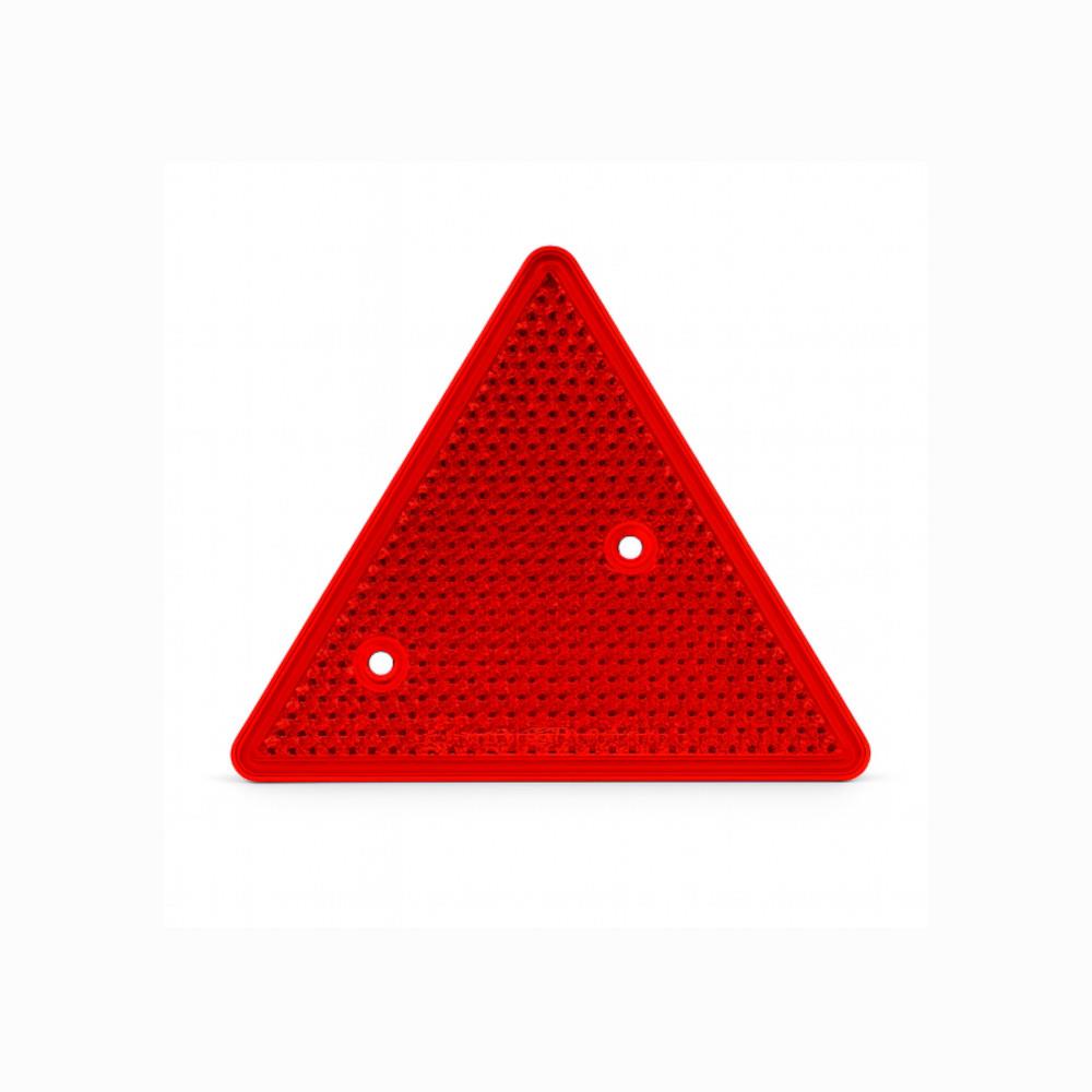 Rückstrahler Dreieck rot