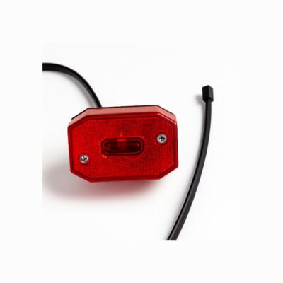 Umrissleuchte Aspöck Flexipoint I 65x28mm rot DC