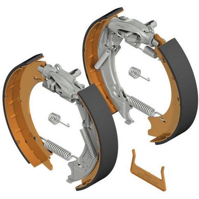 Bremsbacken Knott 25-2025 250x40mm Achssatz ANS