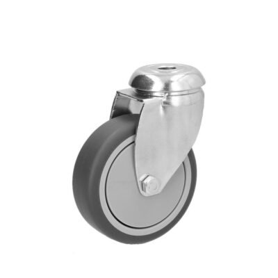 Lenkrolle  75x25 K VG 50kg grau RL