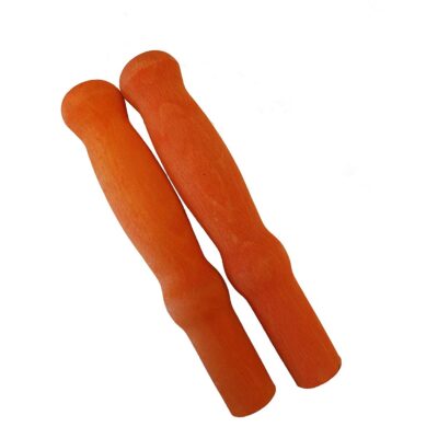 Handgriff Holz Schubkarren Mefro orange