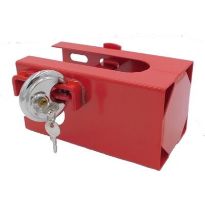 Diebstahlsicherung Kastenform rot