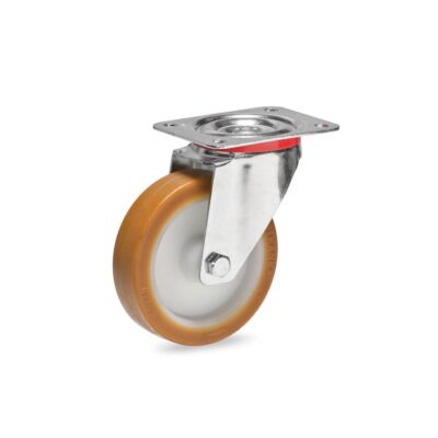 Lenkrolle 125x38 RL PU-Poly 200kg