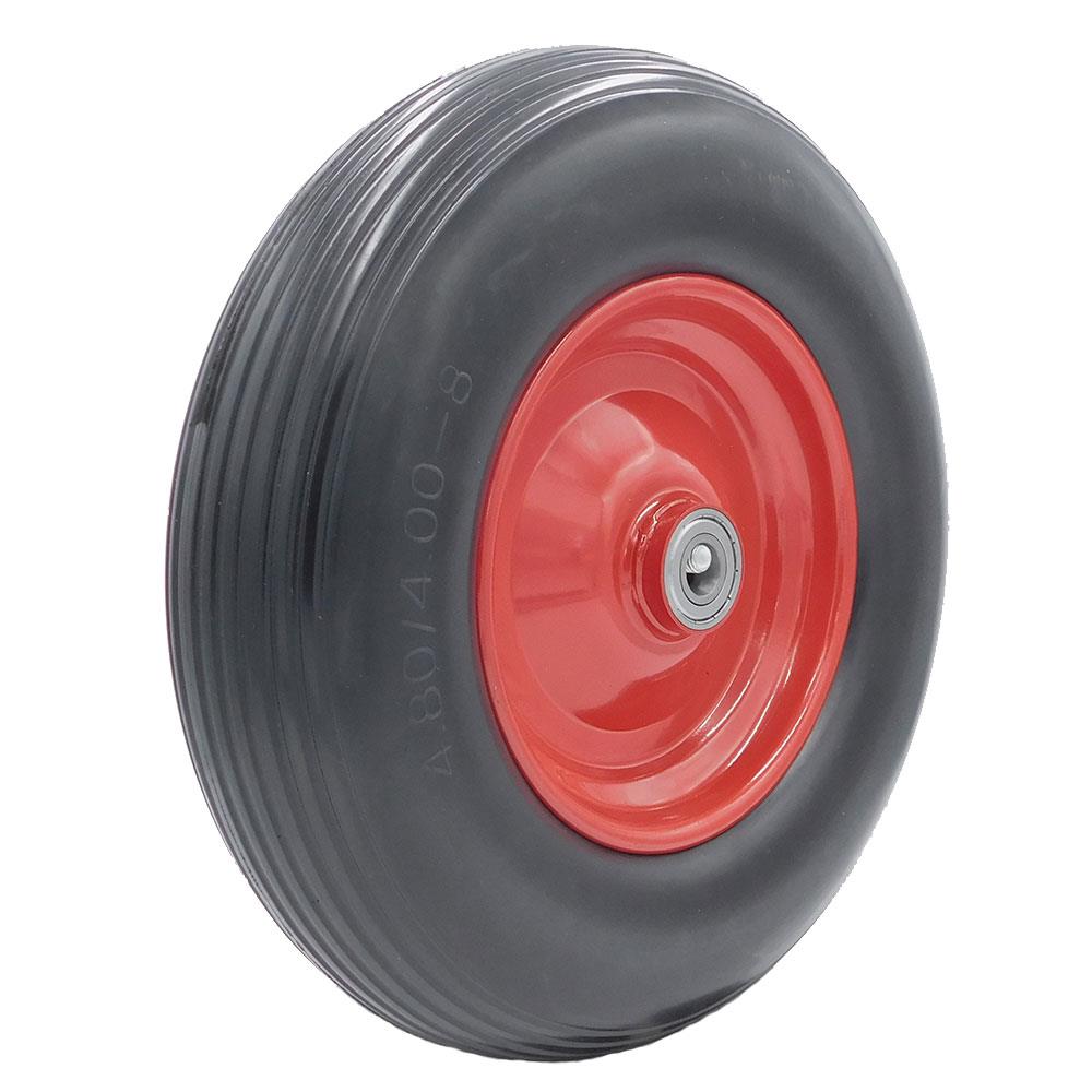 R 400x100 K20x75 PU schwarz (10) 160kg