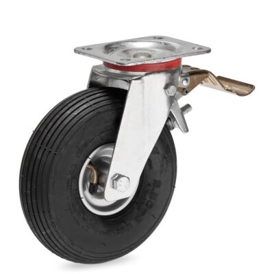 Lenkrolle 2.50-3 4 (210x65) Luft 66kg Stop (10)