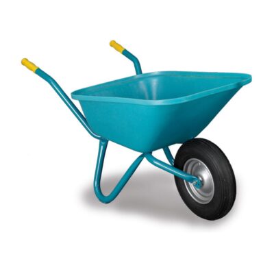 Schubkarre 90l Kunststoff blau Mefro